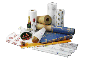 Ladenpapiere, Rollenpapiere und alle Formen von Verpackungspapieren individuell gestaltet von Gradwohl Displays